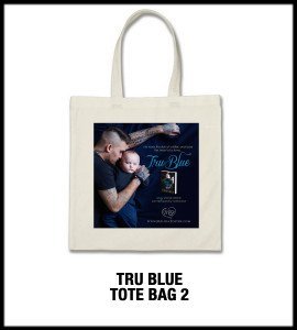 Tru Blue Tote Bag