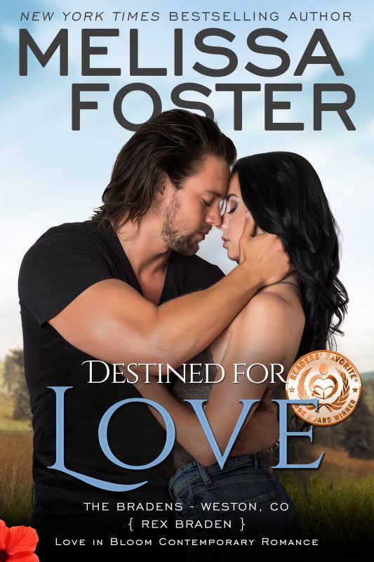 DESTINED FOR LOVE (The Bradens, Book Two)