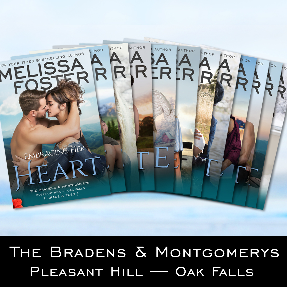 The Bradens and Montgomerys series by Melissa Foster