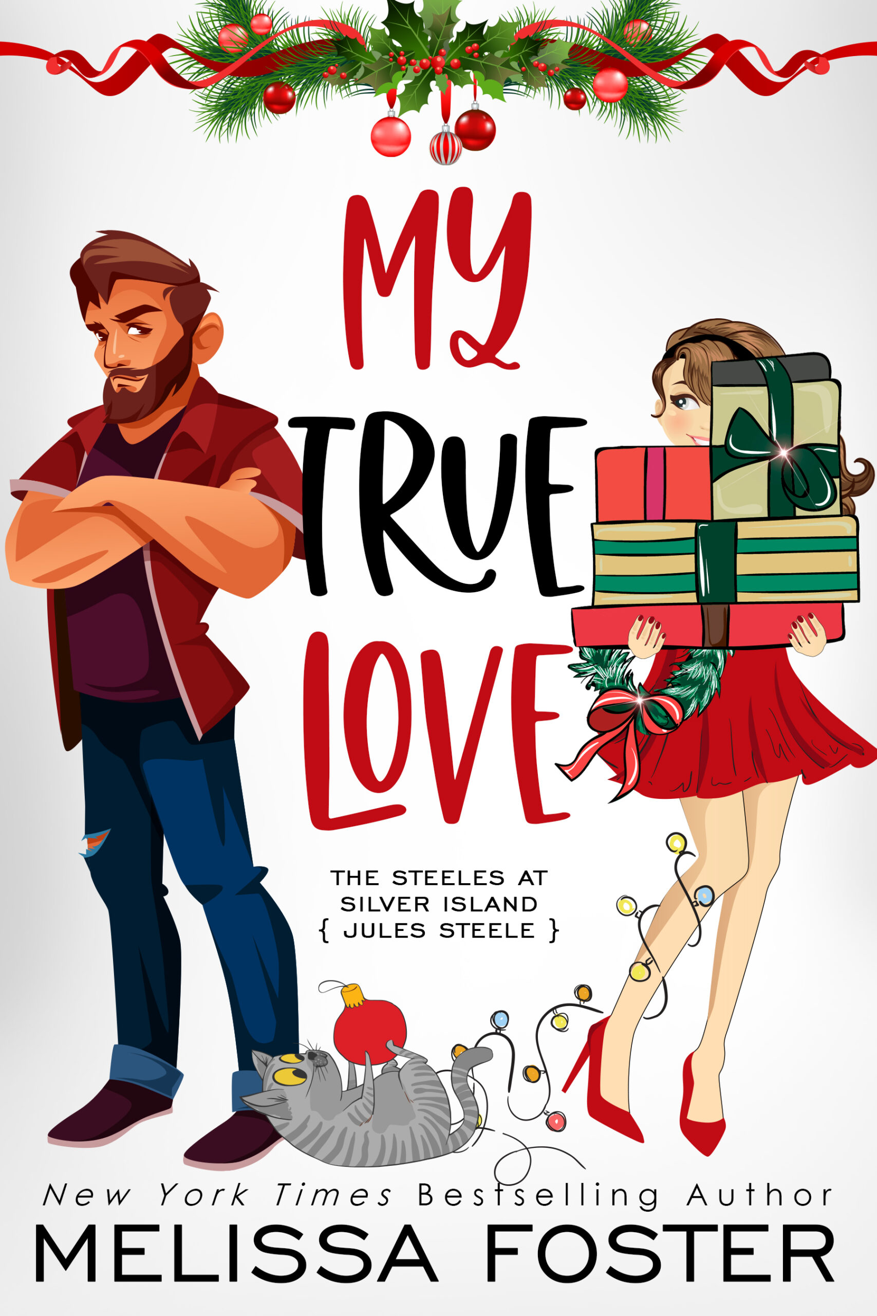 My True Love Holiday Edition Cover by Melissa Foster