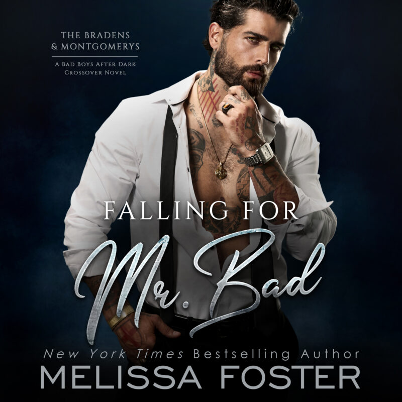 Falling for Mr. Bad (A Bad Boys After Dark Crossover Novel) AUDIOBOOK, narrated by Samantha Brentmoor and Aiden Snow