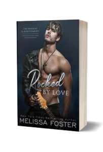 Exclusive Rocked by Love paperback cover by Melissa Foster